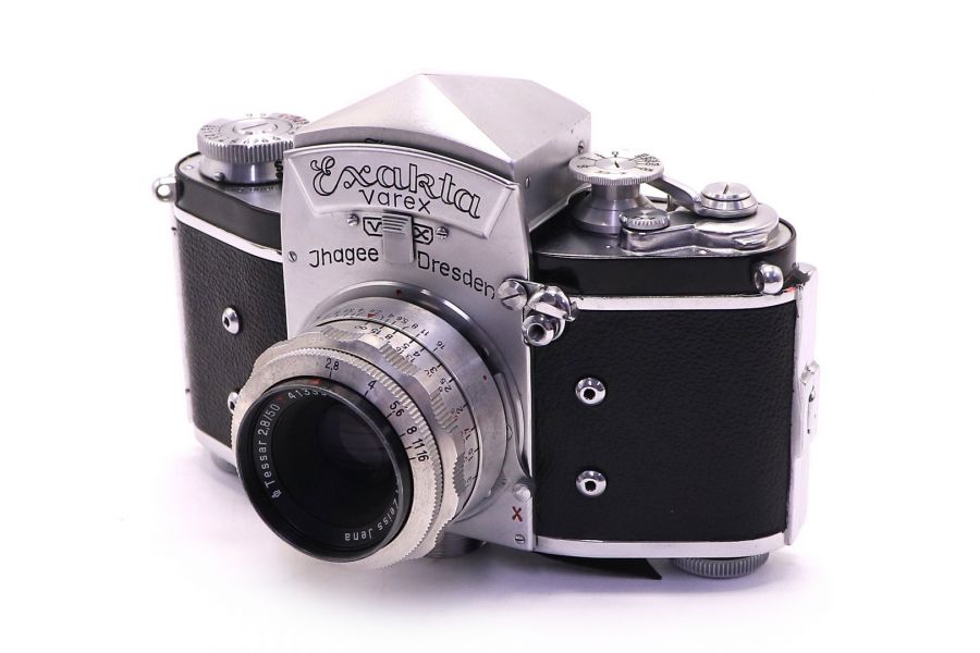 Exakta Varex VX + Tessar 2.8/50 (Germany, 1953)