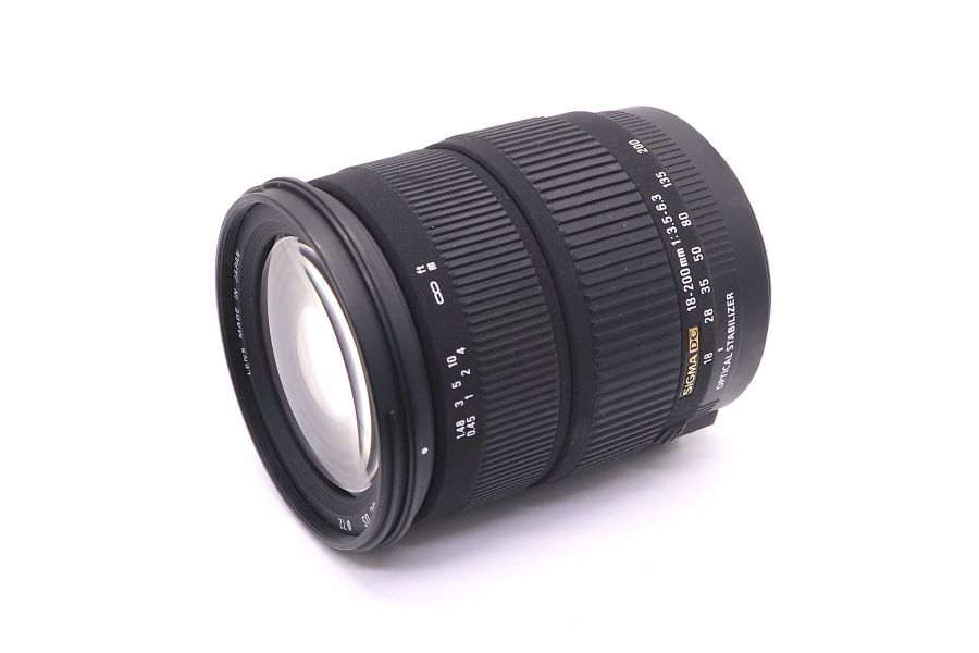 Sigma AF 18-200mm f/3.5-6.3 DC OS Canon EF-S (Japan, 2006)