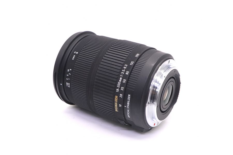 Sigma AF 18-200mm f/3.5-6.3 DC OS Canon EF-S (Japan, 2006)