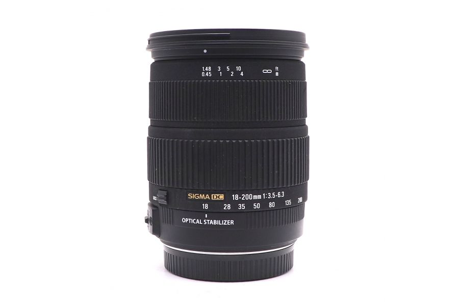 Sigma AF 18-200mm f/3.5-6.3 DC OS Canon EF-S (Japan, 2006)