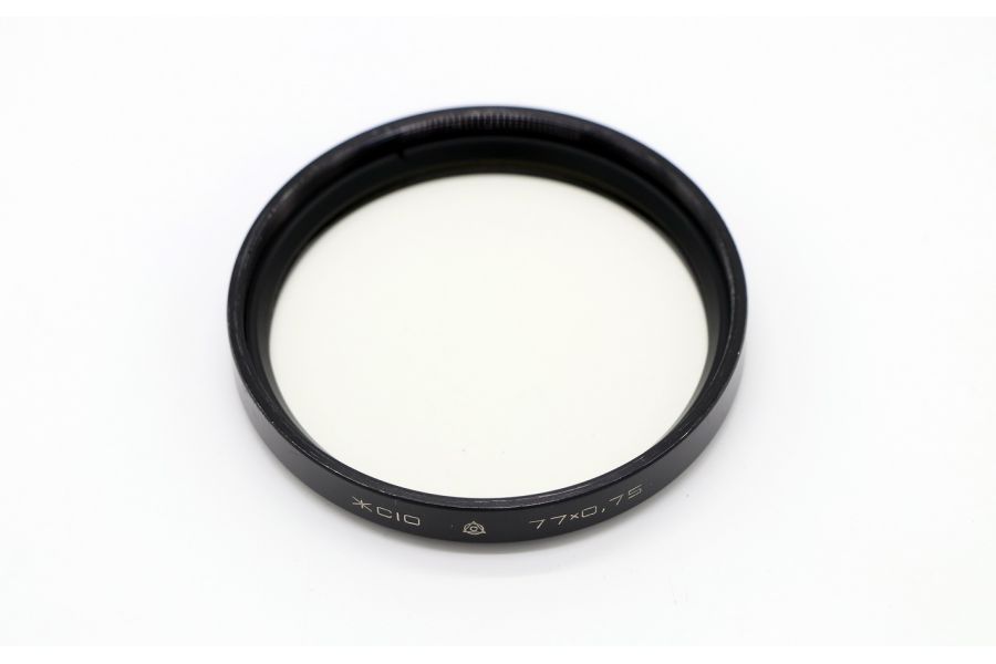 Светофильтр ЖС10 77х0,75