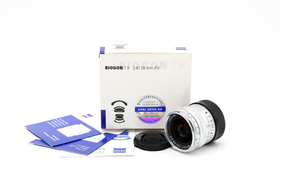 Biogon 2,8/28mm ZM T* Carl Zeiss новый