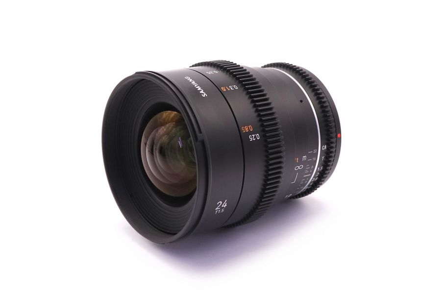 Samyang VDSLR 24mm T1.5 MK2 Canon EF в упаковке