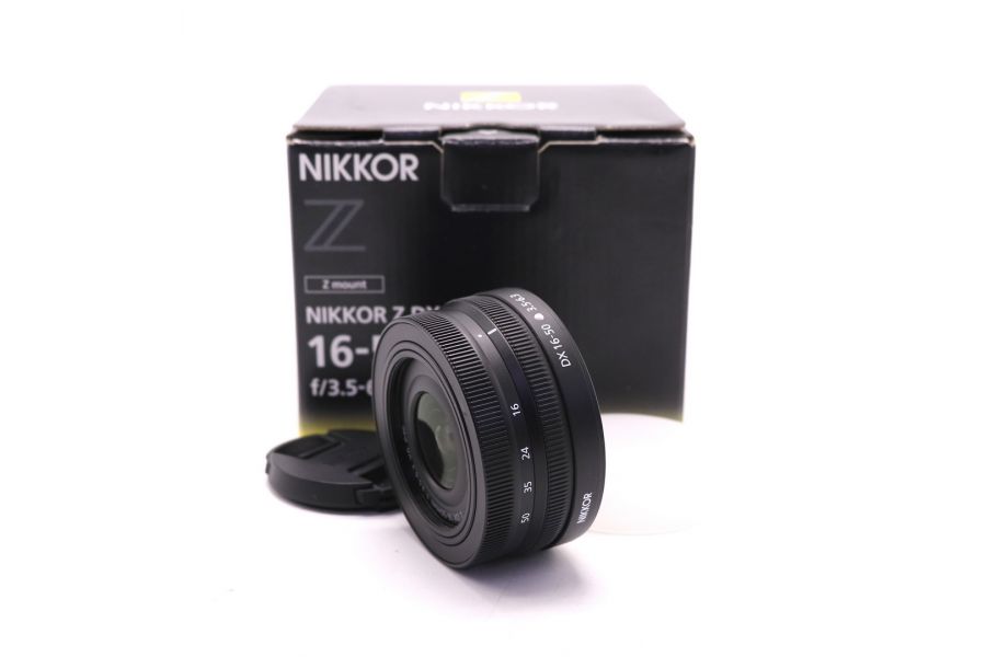 Nikon 16-50mm f/3.5-6.3 VR Nikkor Z DX в упаковке