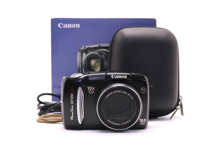 Canon PowerShot SX120 IS в упаковке