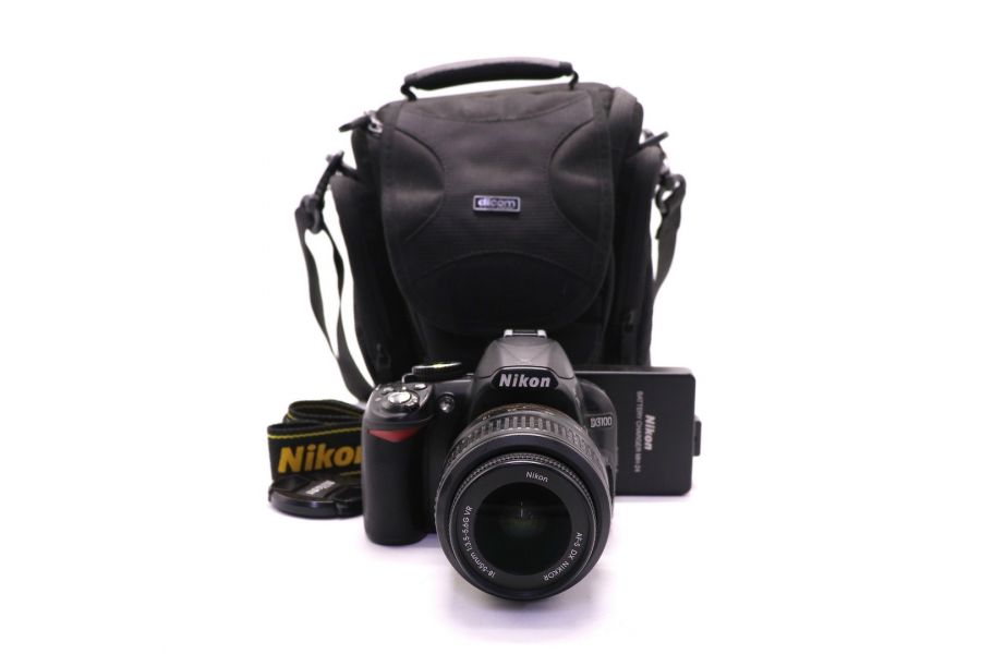 Nikon D3100 kit (пробег 3650 кадров)