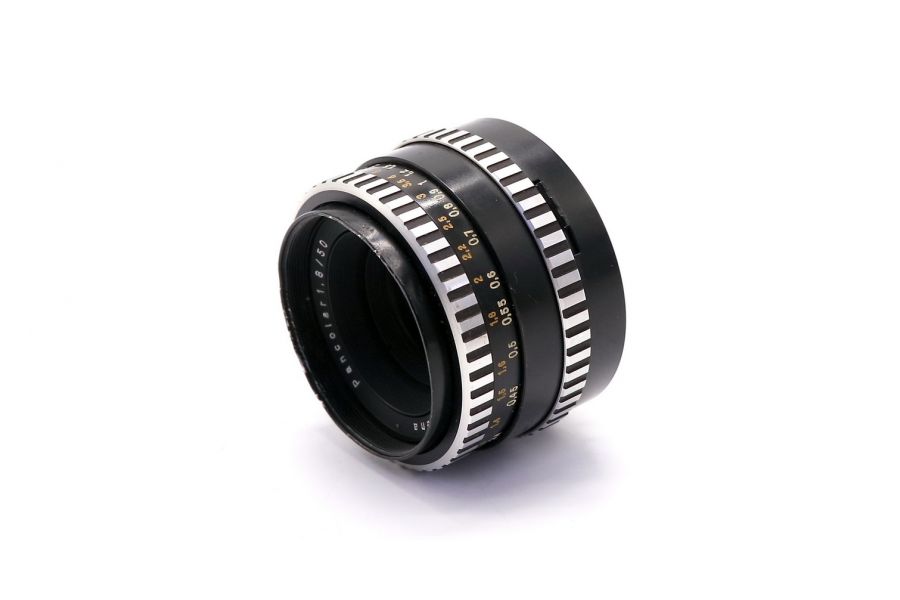 Pancolar 1.8/50 зебра M42 Carl Zeiss Jena DDR б.