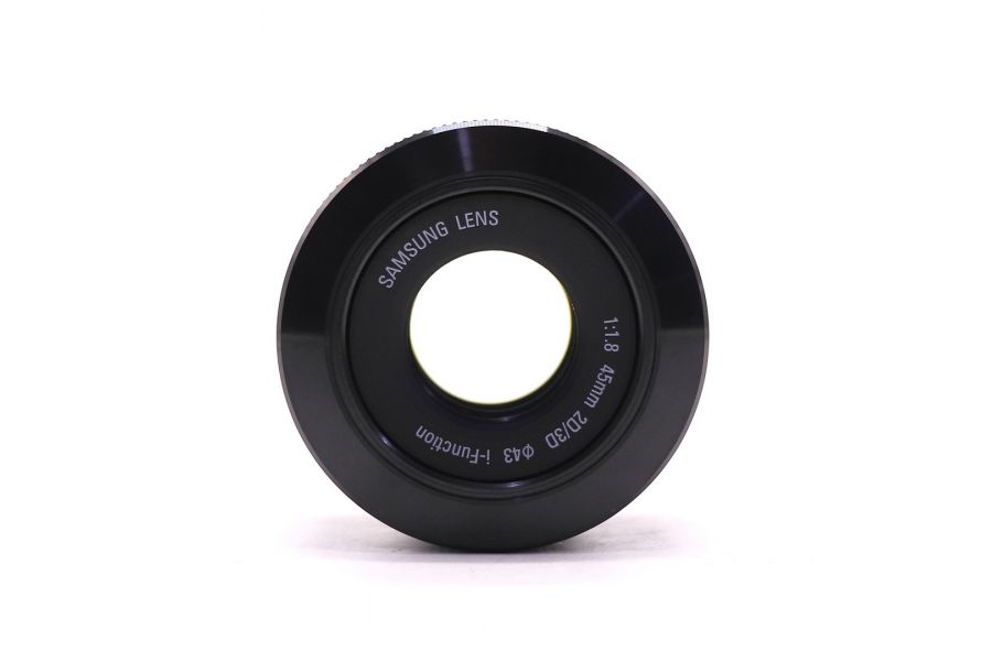 Объектив Samsung NX 45mm f/1.8 2D/3D чёрный