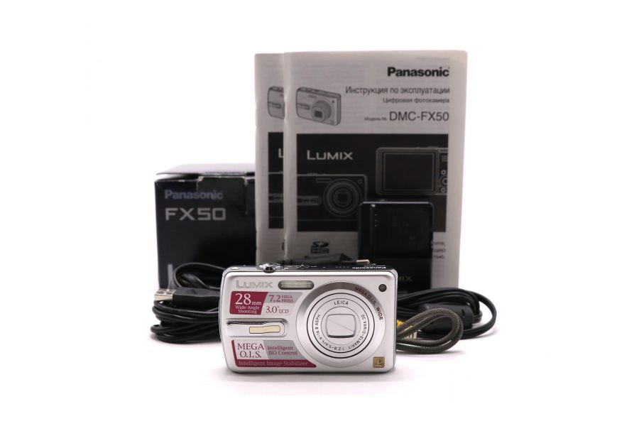 Panasonic Lumix DMC-FX500 в упаковке