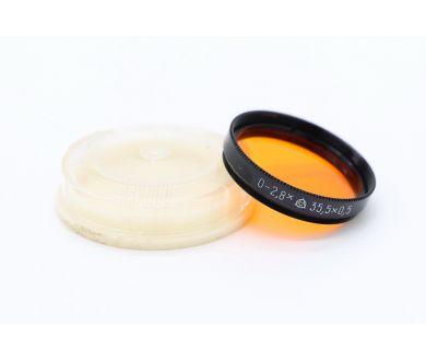 Светофильтр О-2,8х 35,5х0,5