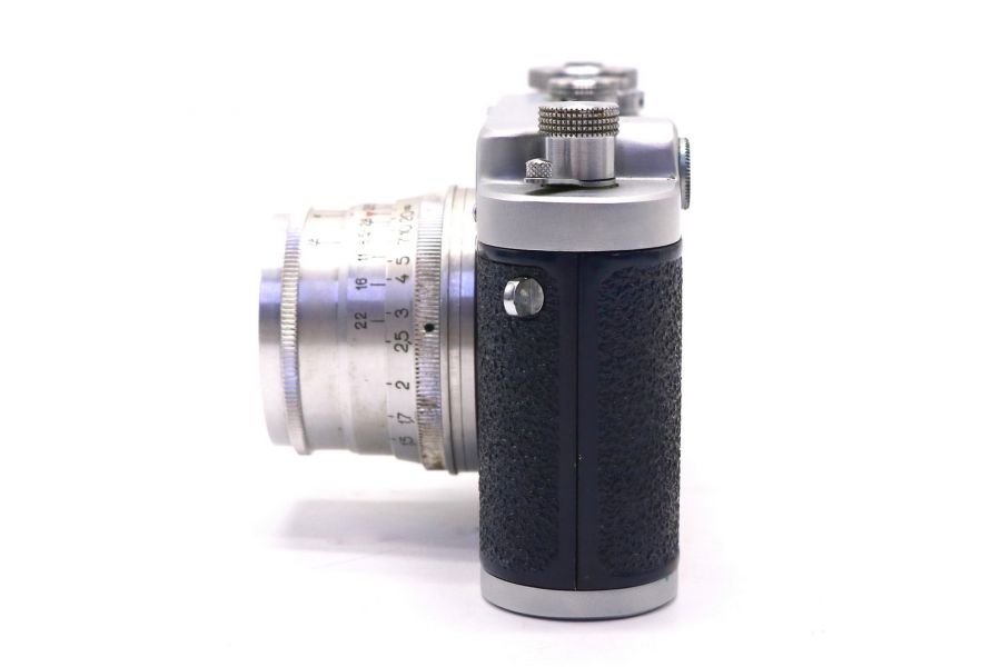 Фэд 2 + Индустар-26М синий в упаковке (СССР, 1971г)