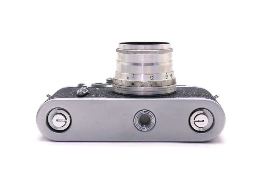 Фэд 2 + Индустар-26М синий в упаковке (СССР, 1971г)