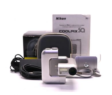 Nikon Coolpix SQ в упаковке (Japan, 2003)