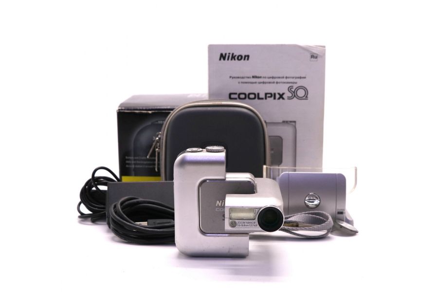 Nikon Coolpix SQ в упаковке (Japan, 2003)