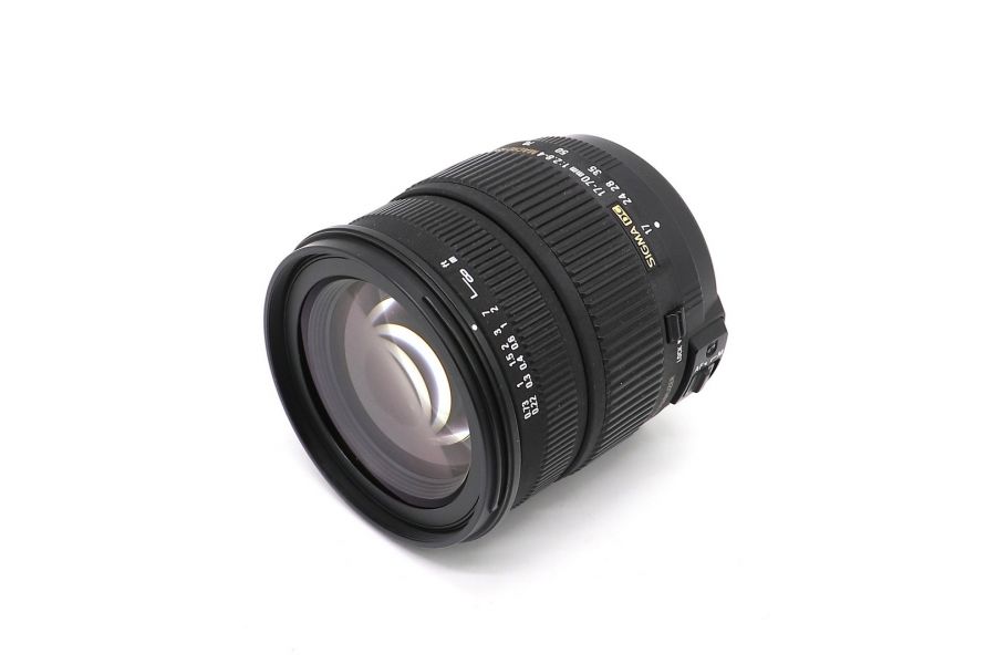 Sigma AF 17-70mm f/2.8-4 DC MACRO OS HSM Nikon F в упаковке