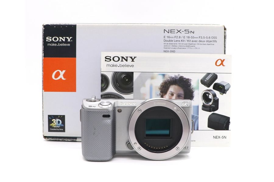 Sony Nex-5N body в упаковке (пробег 9500 кадров)