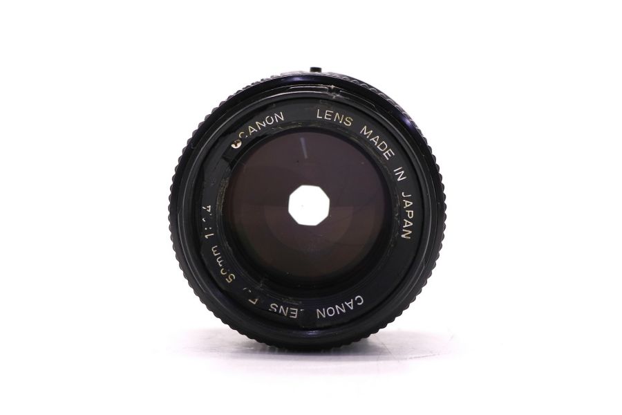 Canon FD 50mm f/1.4 (Japan, 1973)