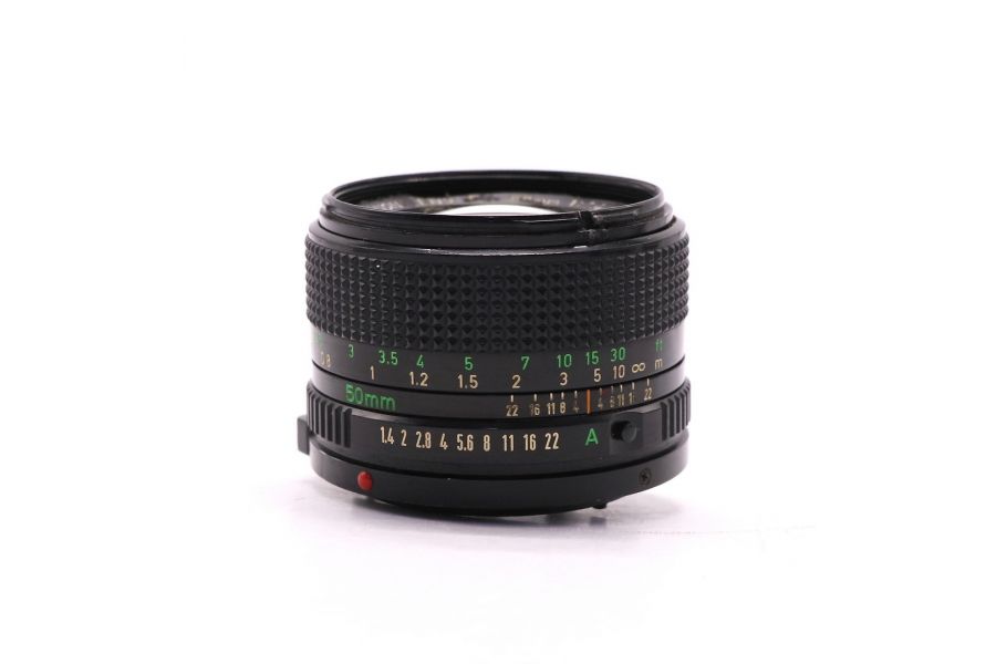 Canon FD 50mm f/1.4 (Japan, 1973)