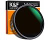 Светофильтр K&F Concept Nano-X None-Cross ND32-ND512 58mm