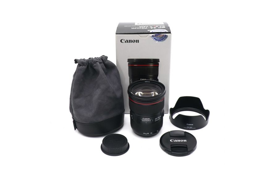 Canon EF 24-70mm f/2.8 L II USM в упаковке