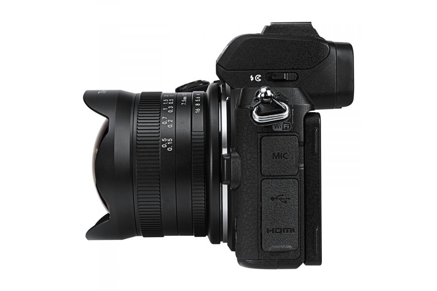 Объектив 7Artisans 7.5mm f/2.8 Mark II для Nikon Z