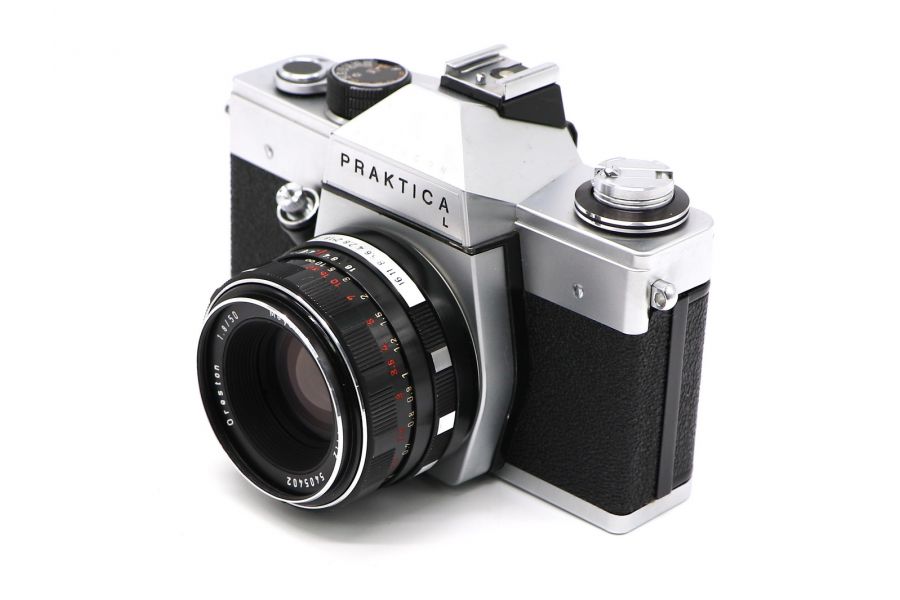 Praktica L + Oreston 1.8/50mm