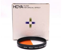 Светофильтр Hoya 62mm Half Color (Orange)