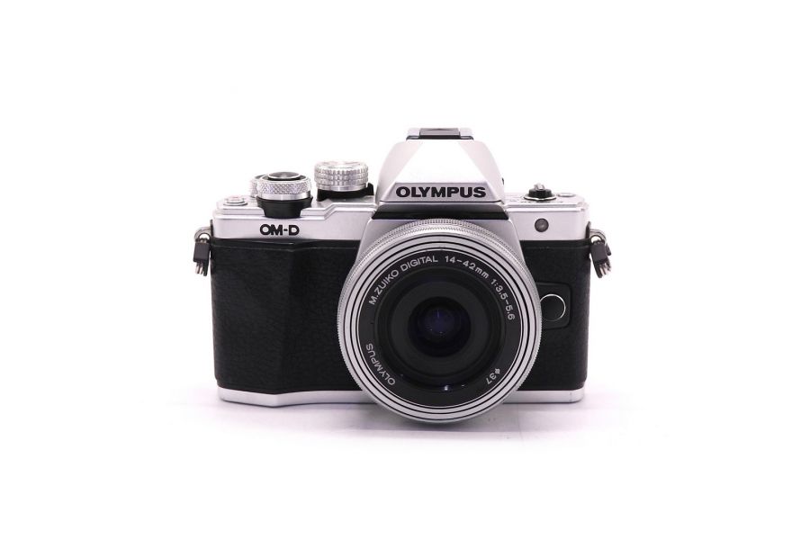 Olympus OM-D E-M10 Mark II kit в упаковке серебристый (пробег 15000 кадров)