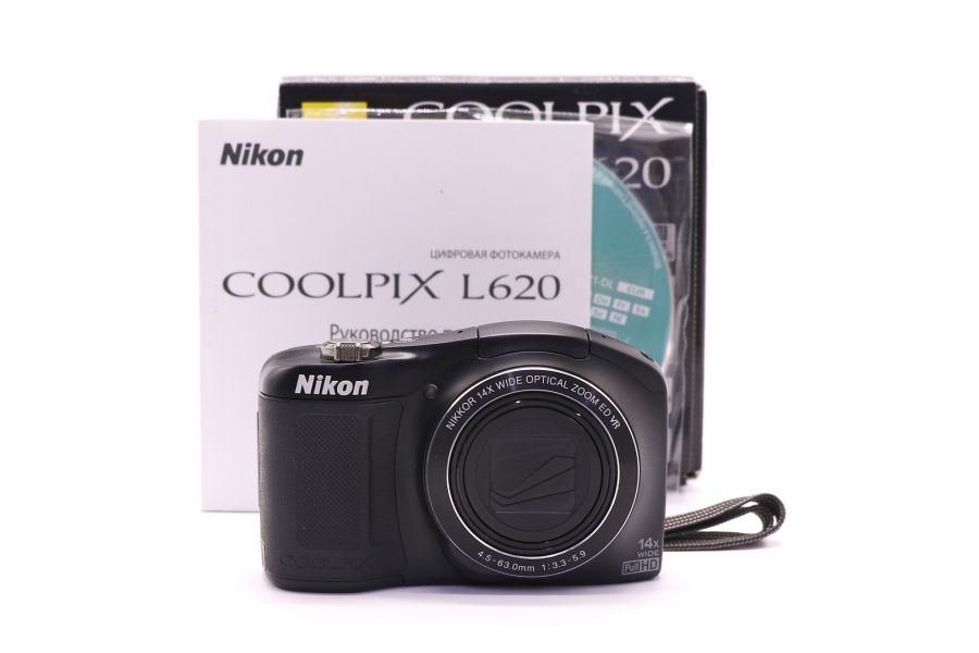 Nikon Coolpix L620 в упаковке