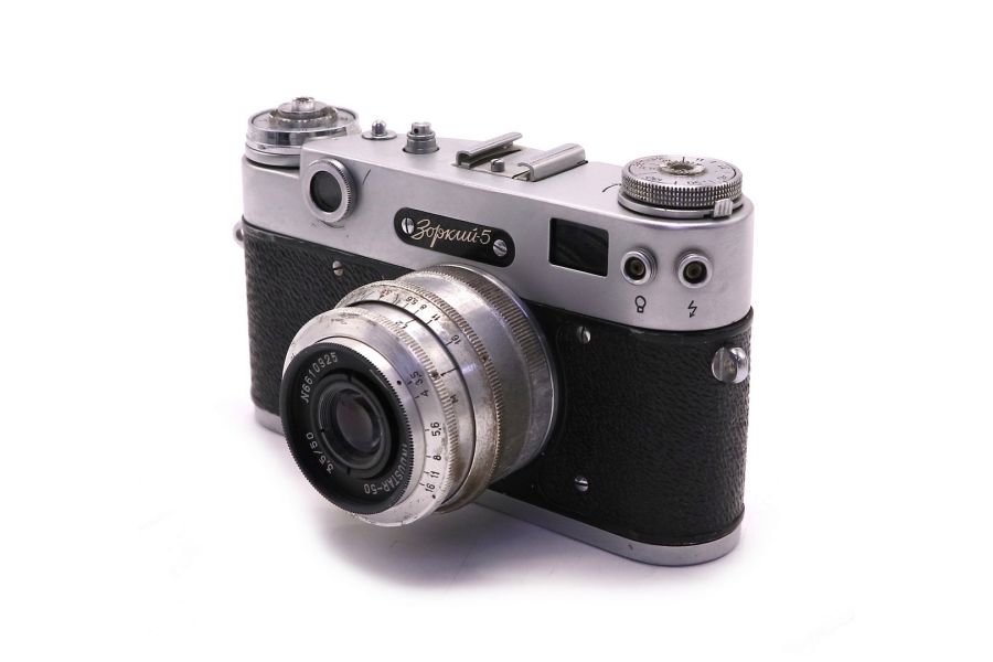 Зоркий 5 + Индустар-50 (СССР, 1959г.)