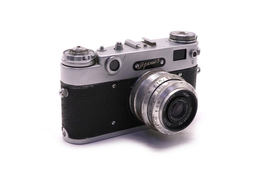 Зоркий 5 + Индустар-50 (СССР, 1959г.)