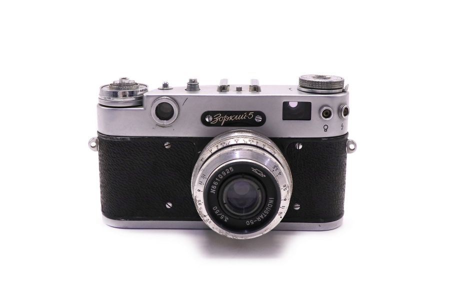 Зоркий 5 + Индустар-50 (СССР, 1959г.)