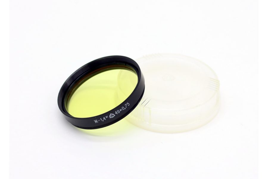 Светофильтр Ж-1,4X 49x0,75 / 49mm
