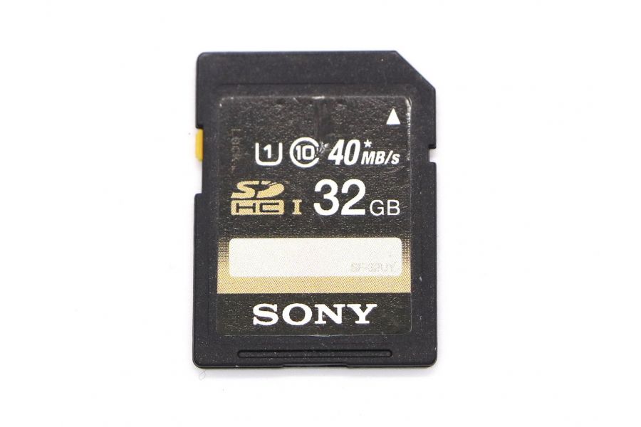 Карта памяти Sony SDHC 32 ГБ Class 10, UHS-I, R 40 МБ/с