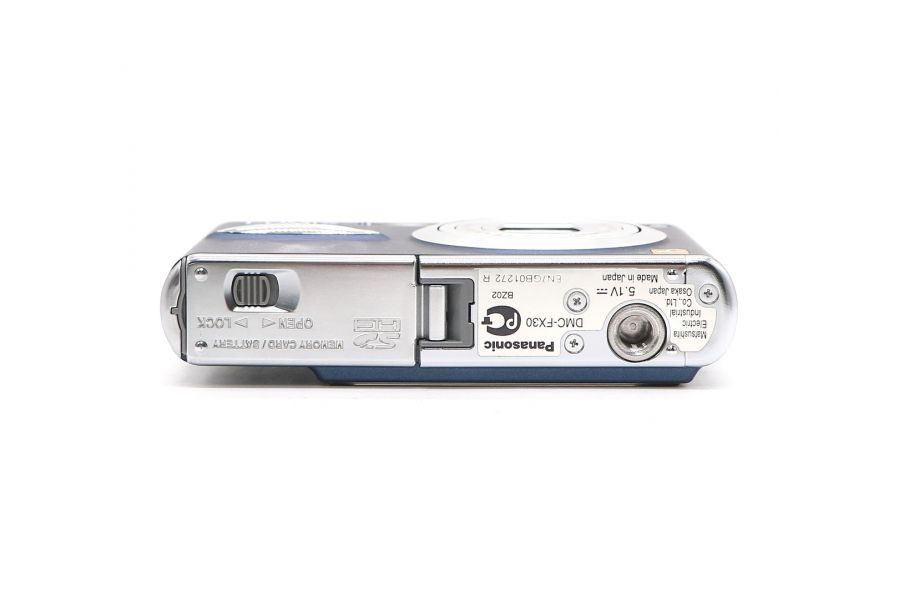 Panasonic Lumix DMC-FX30 в упаковке