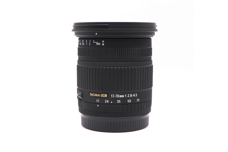 Sigma AF 17-70mm F2.8-4.5 DC Canon EF-S в упаковке 