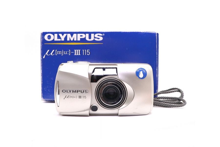 Olympus mju III 115 в упаковке