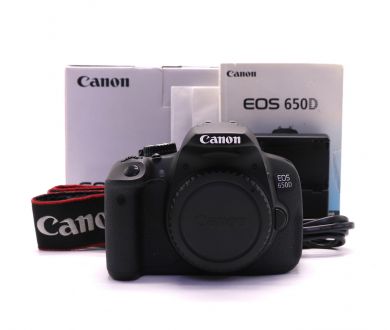 Canon EOS 650D body в упаковке (пробег 10530 кадров)