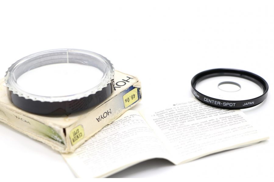 Светофильтр Hoya 49mm Center-Spot Japan