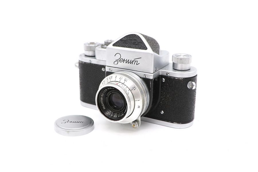 Зенит 1 + Индустар-50 (КМЗ, 1954 г.)