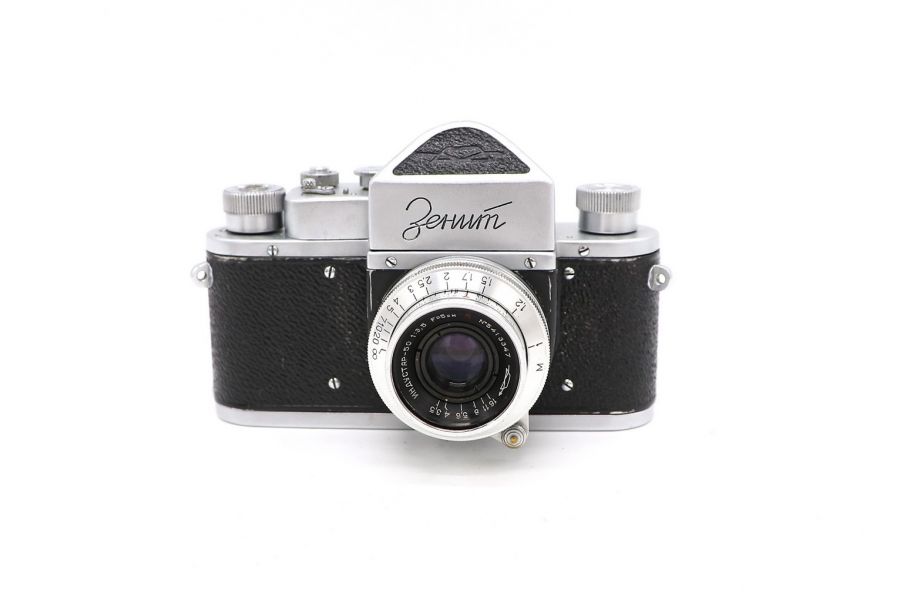 Зенит 1 + Индустар-50 (КМЗ, 1954 г.)