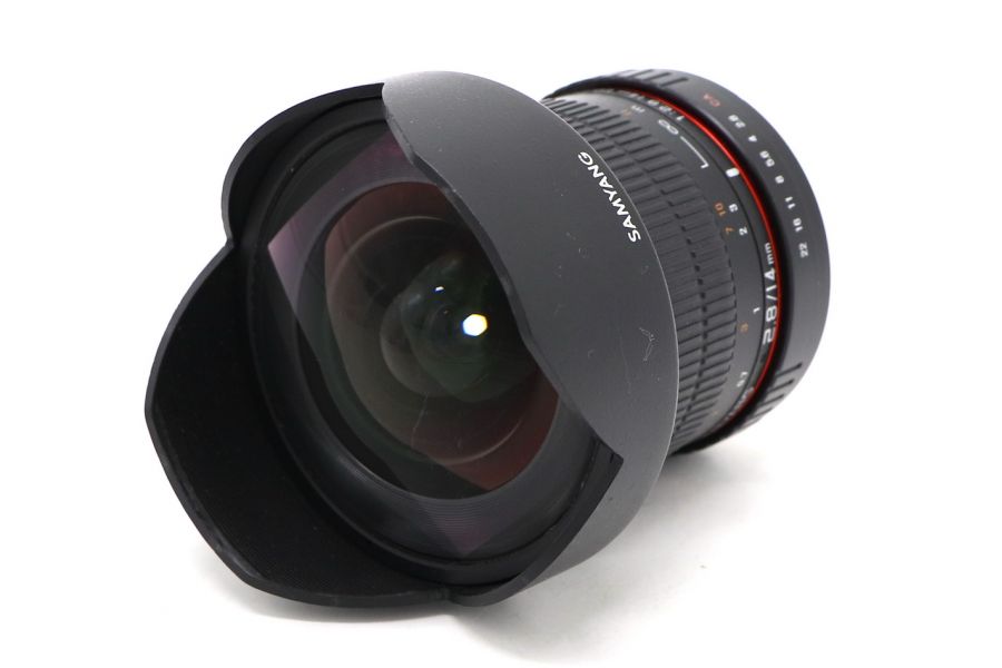 Samyang 14mm f/2.8 ED AS IF UMC Canon EF в упаковке