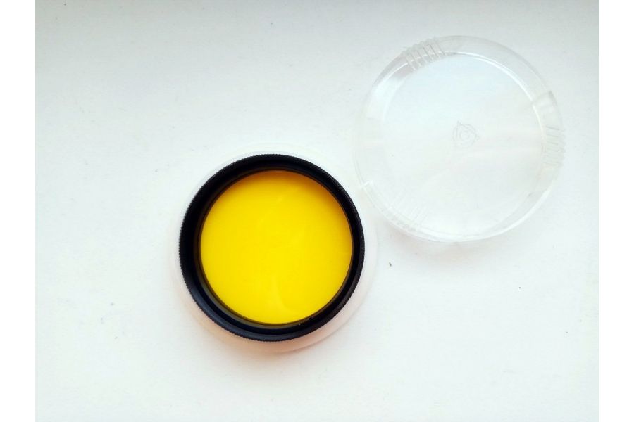 Светофильтр Ж-2Х 49x0.75 / 49мм