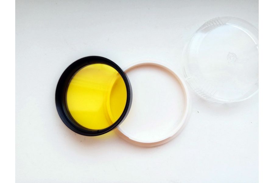 Светофильтр Ж-2Х 49x0.75 / 49мм