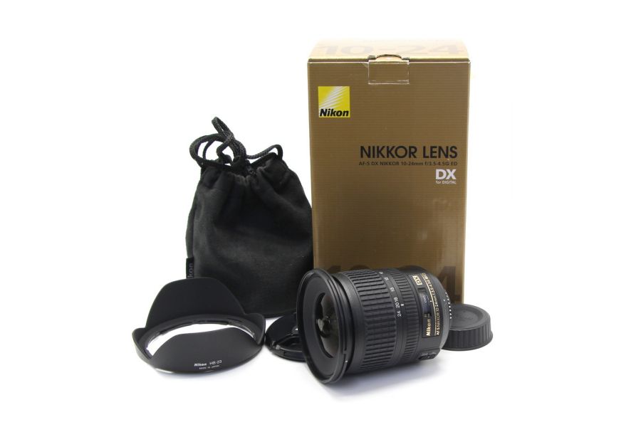 Nikon 10-24mm f/3.5-4.5G ED AF-S DX Nikkor в упаковке новый