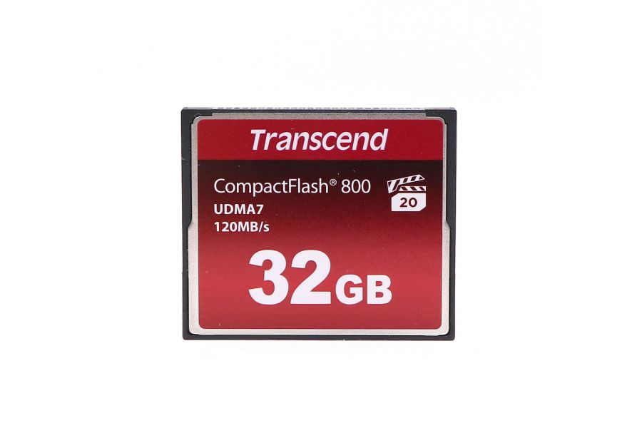 Флеш карта Compact Flash Transcend 32GB 800x