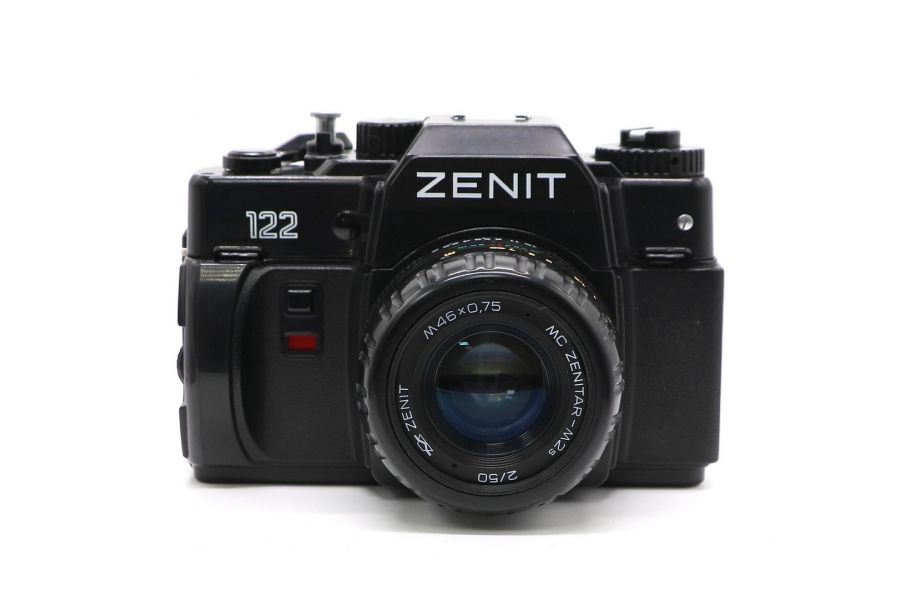Зенит 122 kit Зенитар-М2s МС 2/50 + Фотопленка Kodak Gold