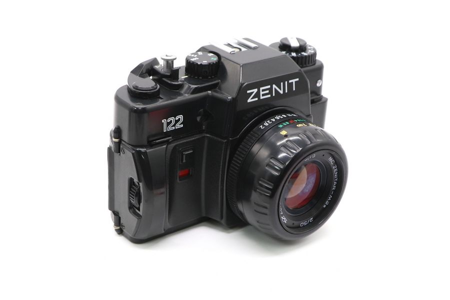 Зенит 122 kit Зенитар-М2s МС 2/50 + Фотопленка Kodak Gold
