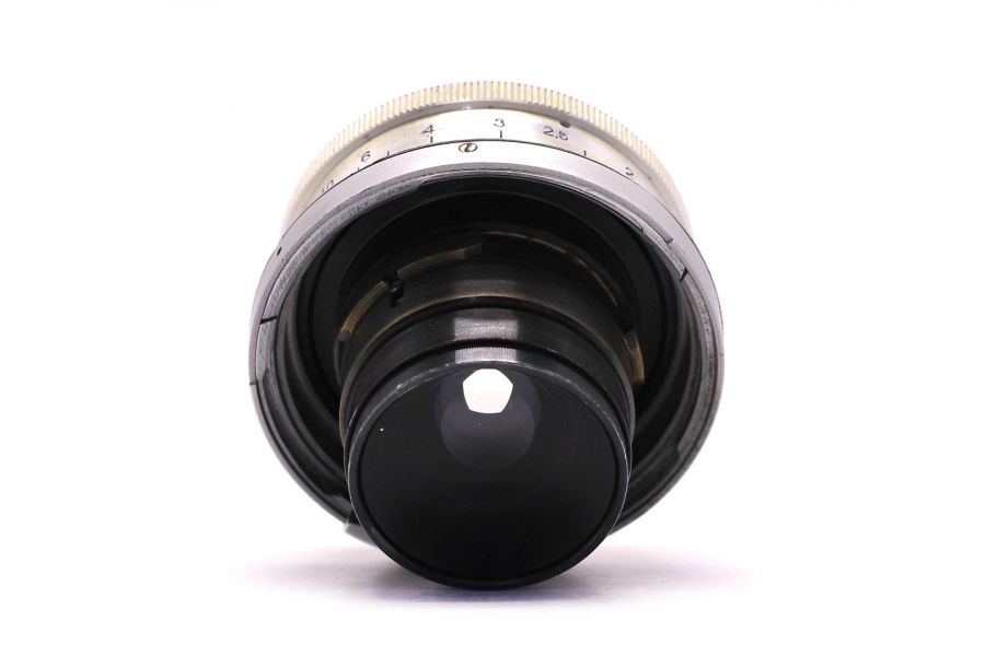 Юпитер-12 2.8/35 silver Contax RF/ Киев (СССР, 1960)