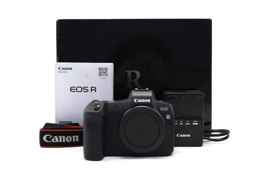 Canon EOS R body в упаковке (пробег 9000 кадров)